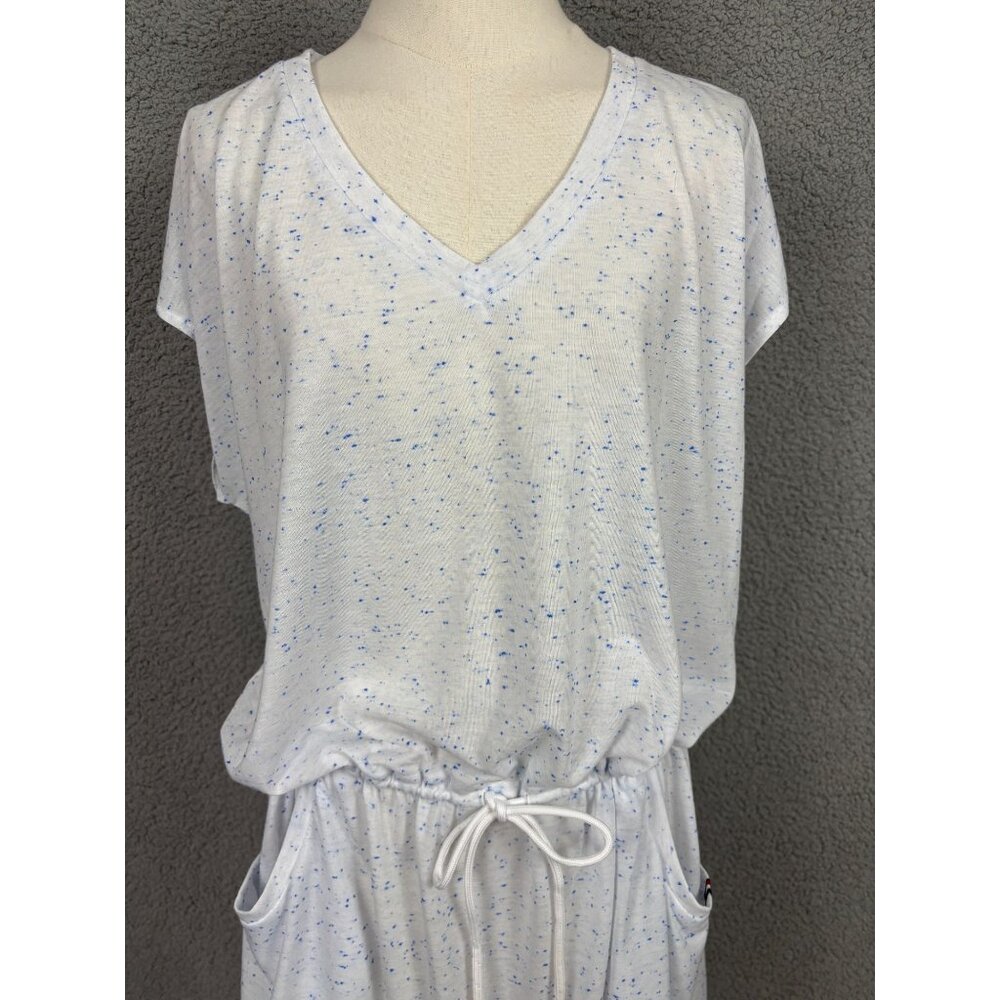 Tommy Hilfiger Multicolor V-Neck Swim Dress Cover up Drawstring Size L/XL NWT's. - Picture 2 of 8